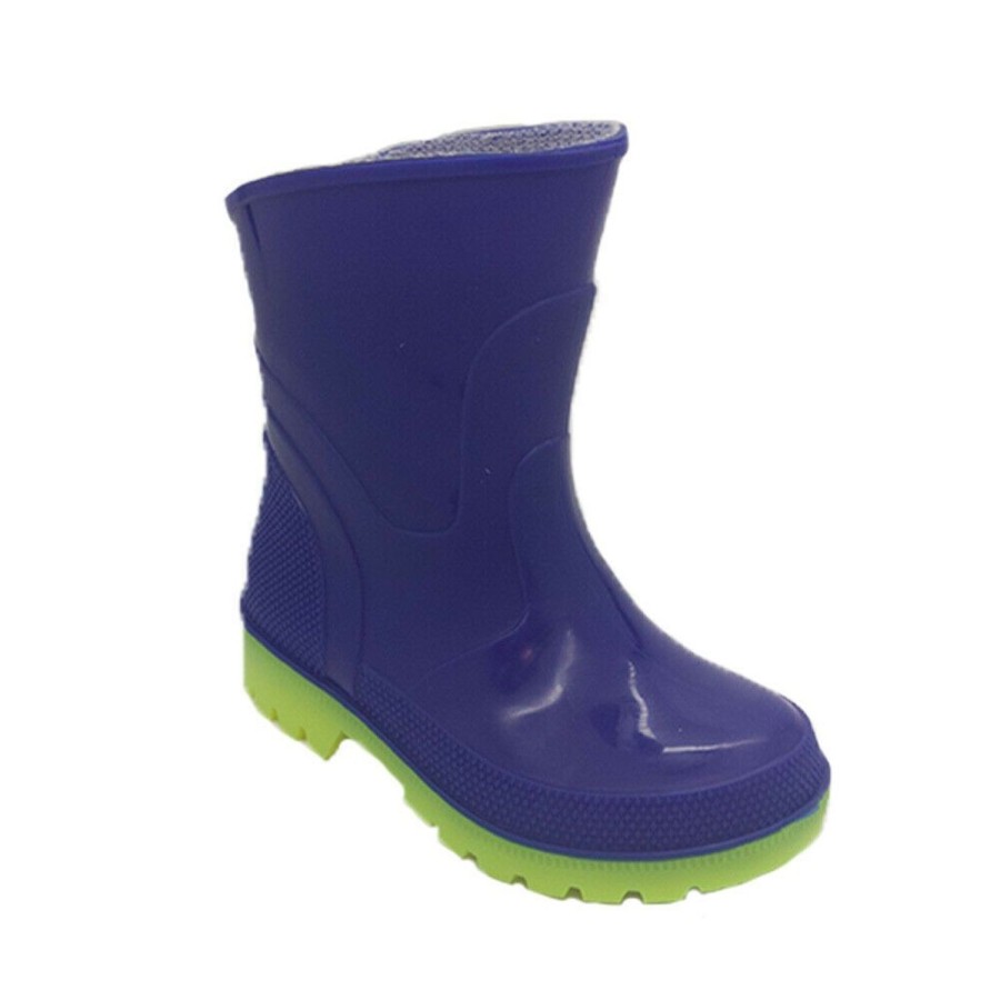 Kids Bata Boots | Childrens Gumboots Bata Bubblegummers Toddler/Junior Kids Lo-Cut Gumboot Au 4-2