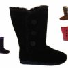 Women Step on Air | Ladies Winter Slipper Boots Soa S-Xl Woolly New Pull On Boot New