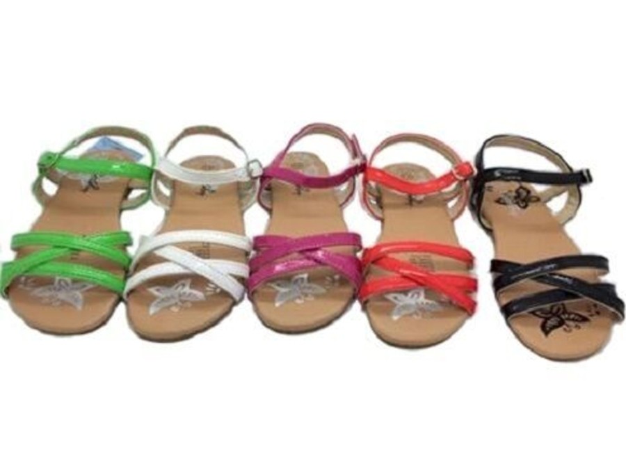 Kids Grosby Sandals | Girls Shoes Grosby Tess Patent Sandals Size 10-5 New