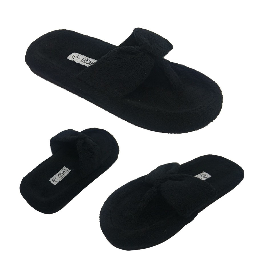 Women Lorella | Lorella Teri Womens Summer Thong Style Scuff Slipper Size S-Xl