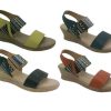 Women Step on Air | Ladies Shoes Soa Winna Wedges Sandals Size 6-10 New