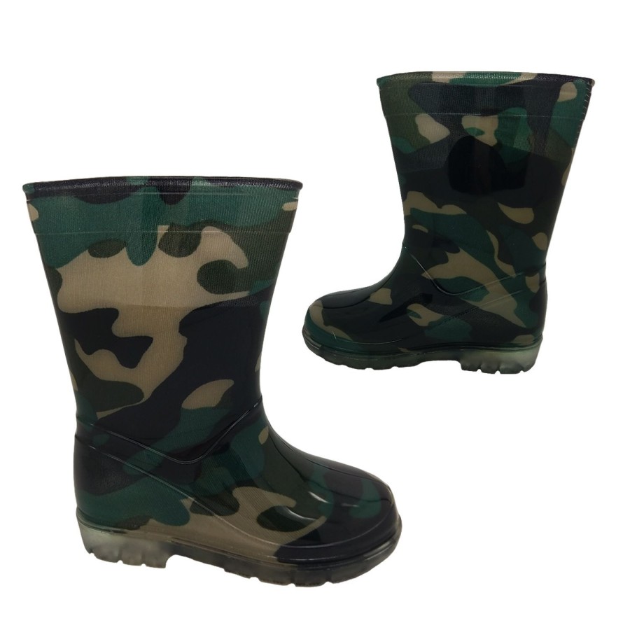 Kids Aussie Gumboot Boots | Childrens Rain Boots Aussie Gumboot Splash Printed Boys Outdoor Wellies