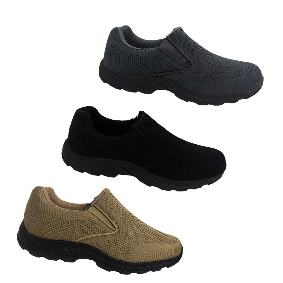 Men Woodland | Mens Shoes Woodland Albus Slip On Lightweight Casual Uk 6-12