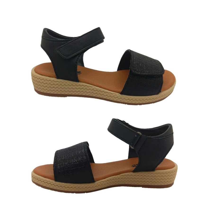 Kids Anna Sandals | Anna Chloe Girls Sandals Shoes Adjustable Front Ankle Strap Wedge Sole