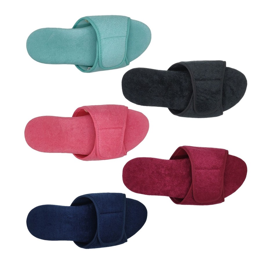 Women Homyped | Homyped Snug 2 Womens Slippers Adjustable Slide Comfortable Footbed Insole Open Toe