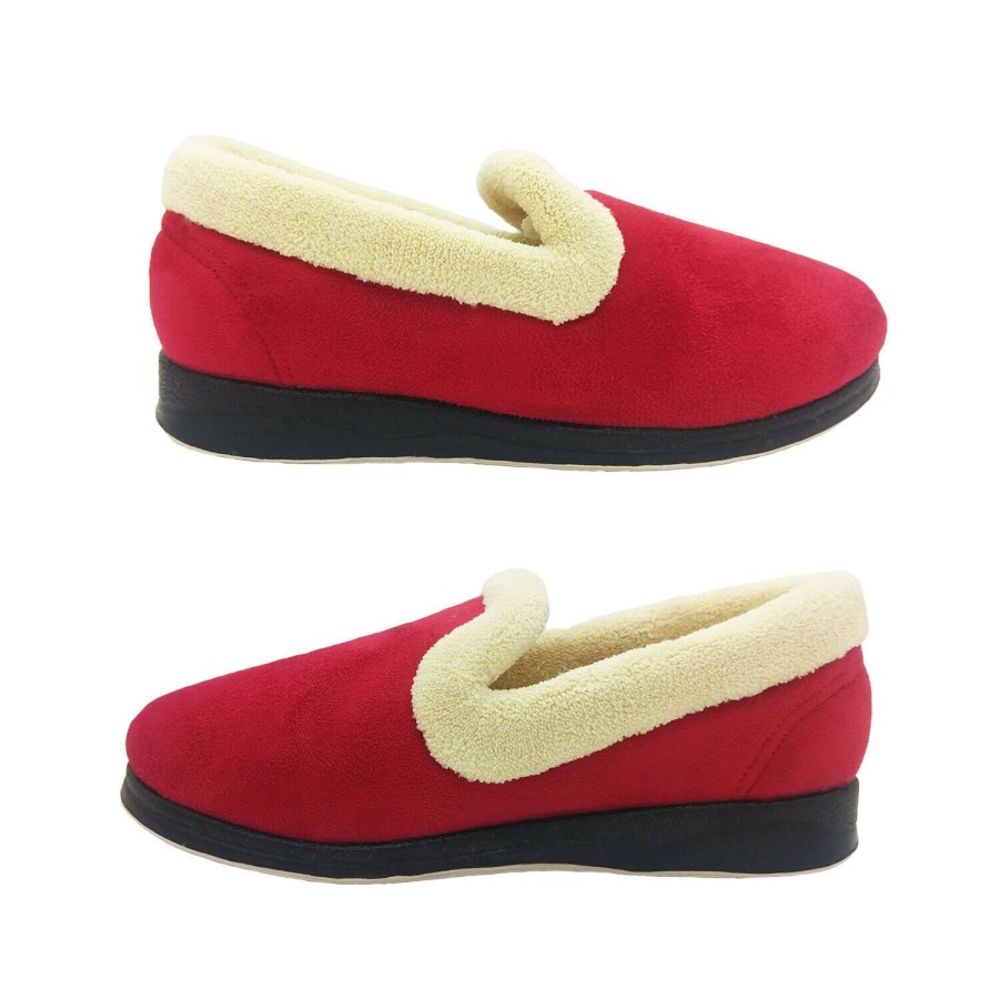 Women Panda | Ladies Slippers Panda Emille Soft Microsuede Upper Wider Fit Comfy