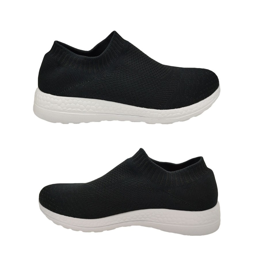 Men MVP | Mvp Fly Mens Shoes Knitted Top Pull On Casual Lightweight Sole Soft