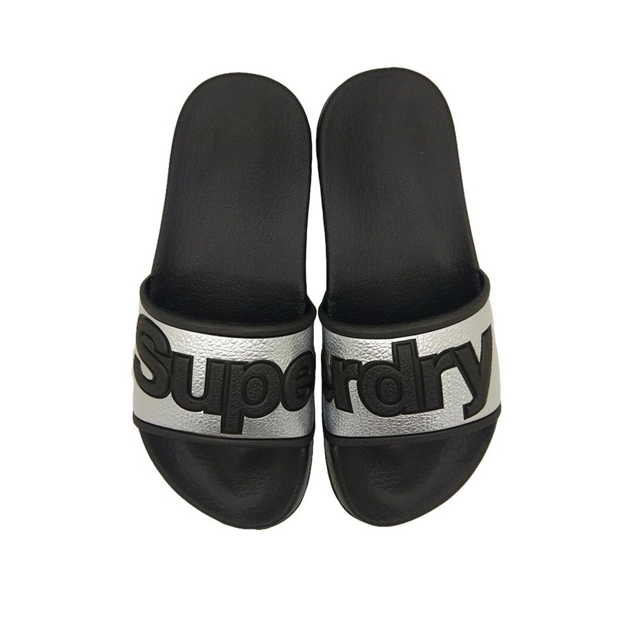 Women Superdry | Superdry Eva 2.0 Pool Slide Womens Sandal Slip On Light Size S-L