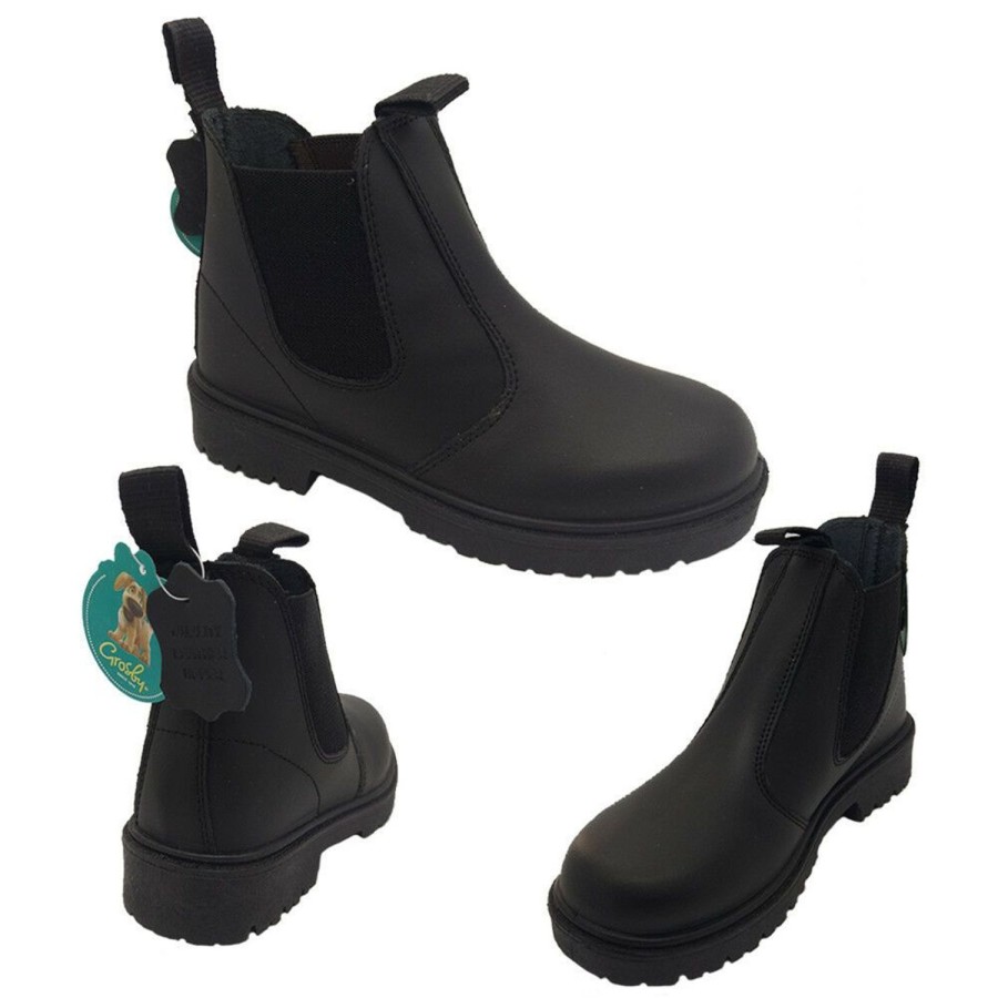 Kids Grosby Boots | Boys Shoes Youth Boot Grosby Rustle Jnr School Boots Or Size 13-5