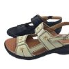 Women Borelli | Ladies Sandals Borelli Wilma Or Removable Insole Leather Size 6-10